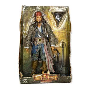 Disney Talking Jack Sparrow Pirates of the Caribbean Dead Man's Chest 15"